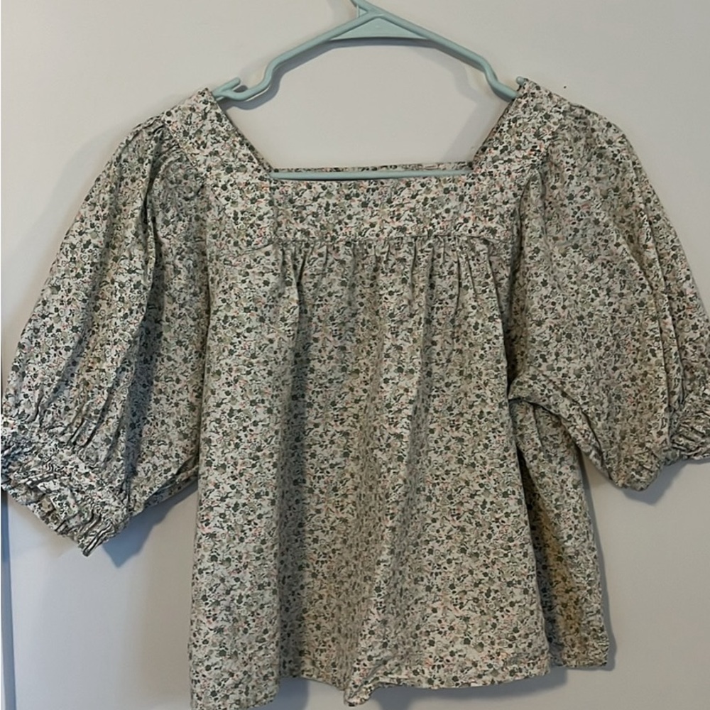 Doen Floral Print Blouse
